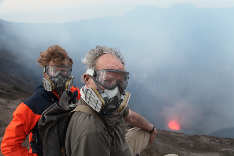 “It is I, Werner Herzog. My face is being obscured by this mask, but I assure you.” (Photo: Netflix)